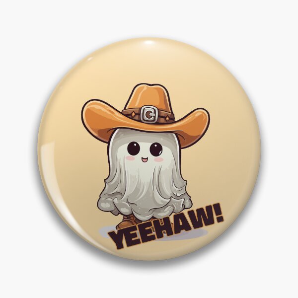 Item preview, Ghost Cowboys Yehaw Ride: Haunts and Howls - cartoon cute halloween designed and sold by EmeraldeaArt.