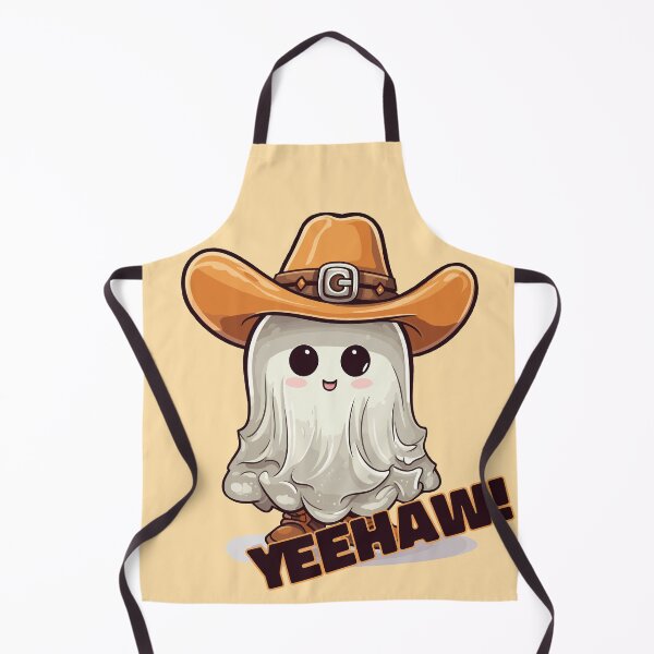 Item preview, Ghost Cowboys Yehaw Ride: Haunts and Howls - cartoon cute halloween designed and sold by EmeraldeaArt.