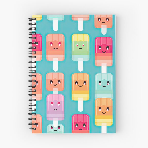Item preview, Kawaii cute pixel popsicle pattern designed and sold by AeonAcademy.