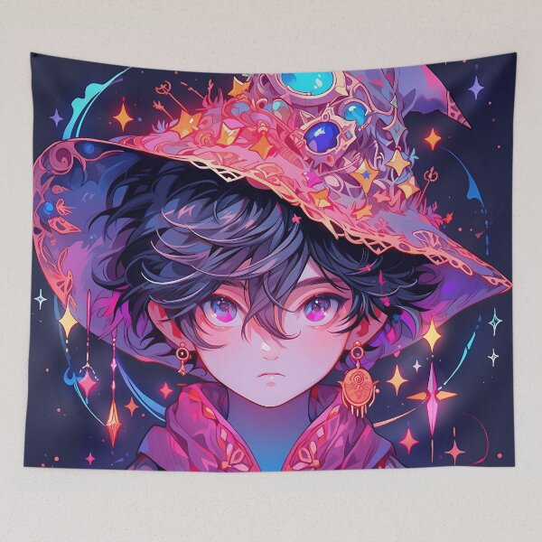 Item preview, Sparkling stars wizard designed and sold by Carmillai.