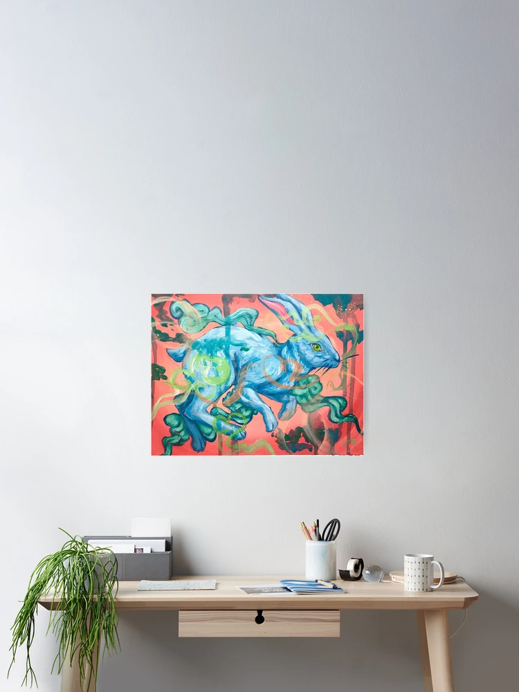 Thumbnail 2 of 3, Poster, Run Rabbit Run! designed and sold by Alison Lucille.P..