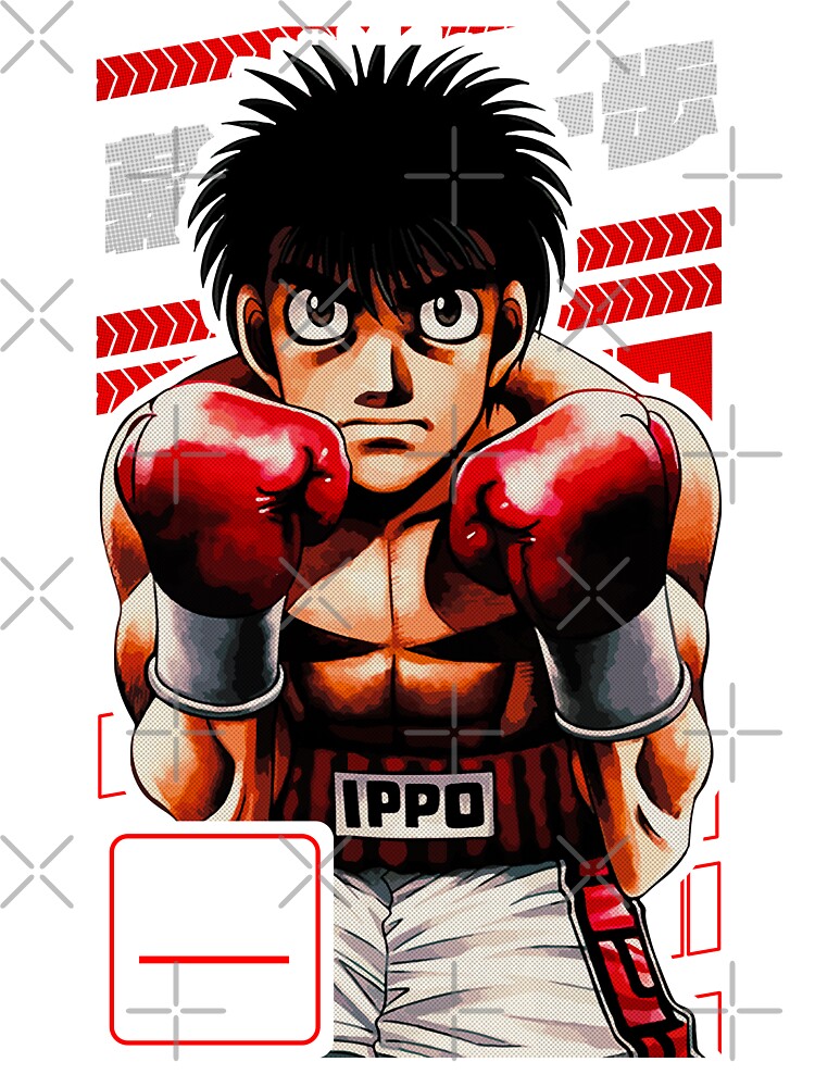 ICHIRO MIYATA, HAJIME NO IPPO, Anime Stars 3.0, BW,  Canvas Print for  Sale by Black Kitsune Argentina