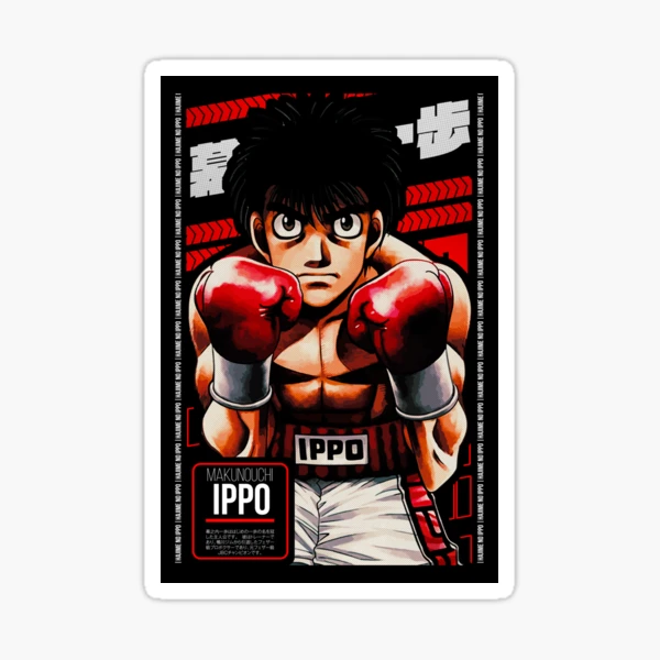 Hajime No Ippo Anime Waterproof Sticker Ippo Makunouchi 