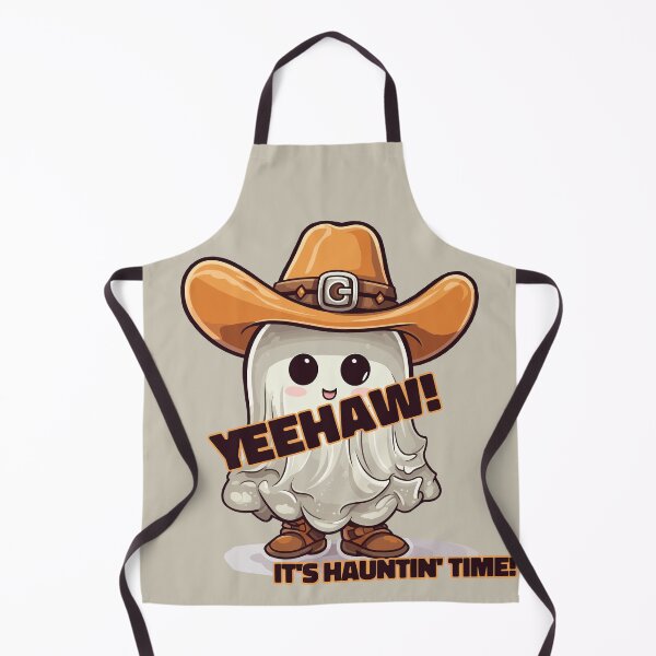 Item preview, Ghost Cowboys Yehaw Haunts - cartoon cute halloween designed and sold by EmeraldeaArt.