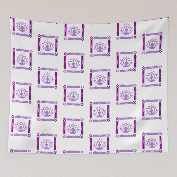 Item preview, Breathing square purple designed and sold by Stylewhimsy.