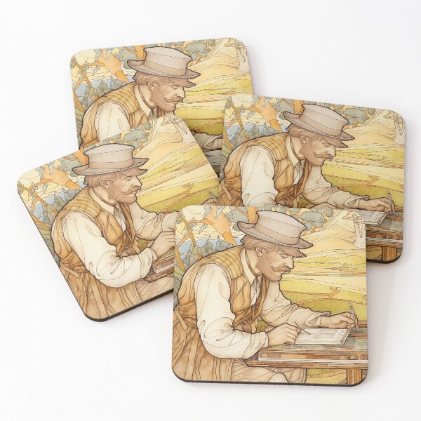 Item preview, Geologist drawing designed and sold by ComicsFactory.