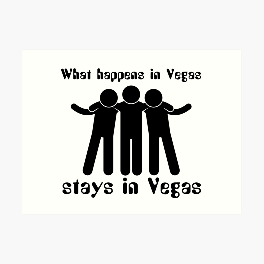 What happens in Vegas stays in Vegas Greeting Card for Sale by  Fashion-club-7
