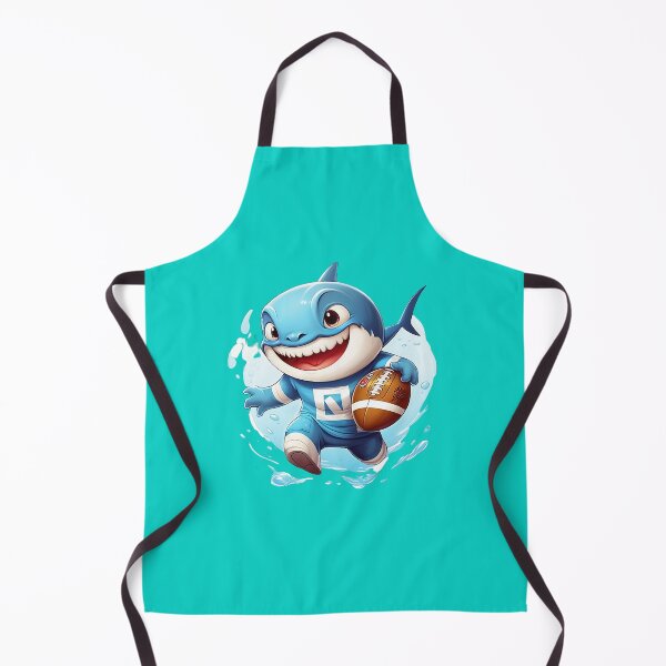 Item preview, Shark playing football designed and sold by AmalAhern.