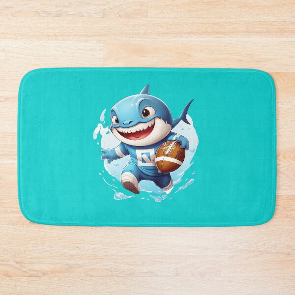 Item preview, Shark playing football  designed and sold by AmalAhern.