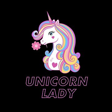 Unicorn Lady - Magical Rainbow Unicorn