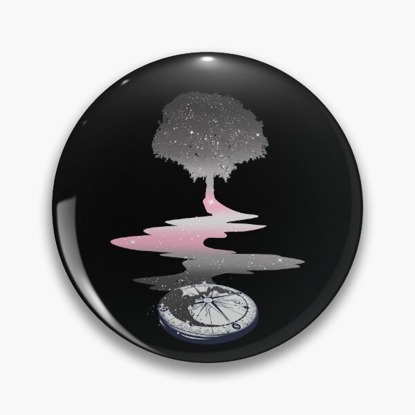 Item preview, Demigirl Tree LGBT Pride Flag designed and sold by Clara Hollins.