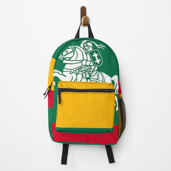Item preview, Vytis on the Lithuanian flag background designed and sold by Enrika.