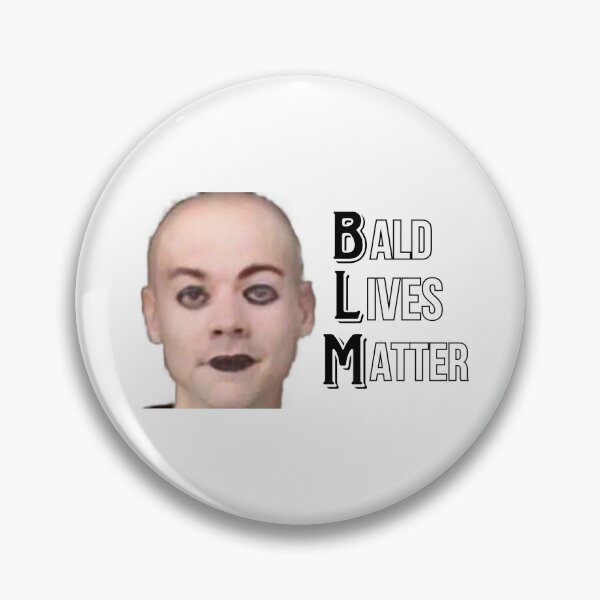 Item preview, Bald lives matter designed and sold by Agapeart111.