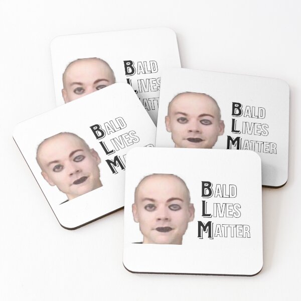 Item preview, Bald lives matter designed and sold by Agapeart111.