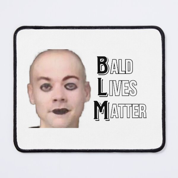 Item preview, Bald lives matter designed and sold by Agapeart111.