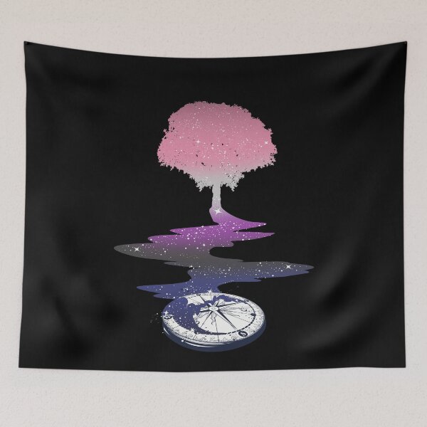 Item preview, Genderfluid Tree LGBT Pride Flag designed and sold by Clara Hollins.