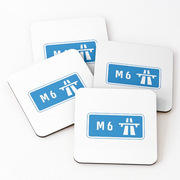Item preview, The M6 UK Motorway Sign - Cumbria designed and sold by Cumbria Guru.