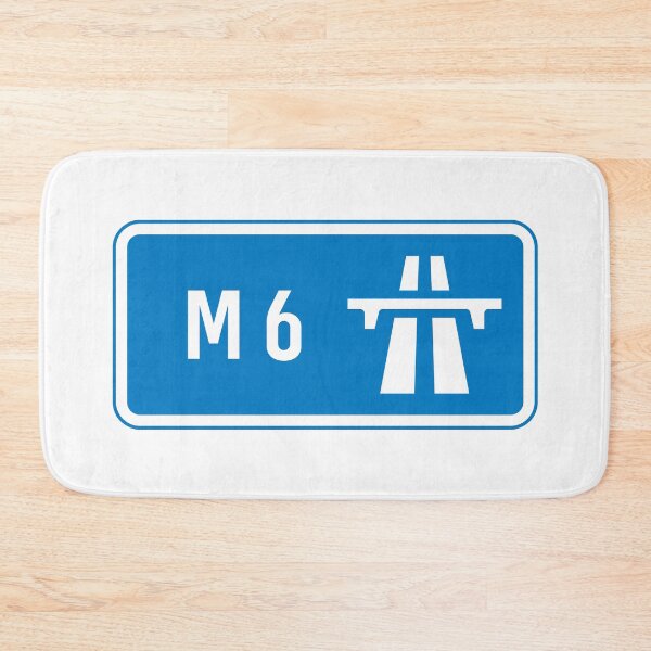 Item preview, The M6 UK Motorway Sign - Cumbria designed and sold by Cumbria Guru.