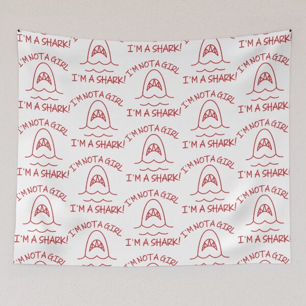Item preview, Nimona I'm Not A Girl I'm A Shark Shapeshifting Hero   designed and sold by AmalAhern.