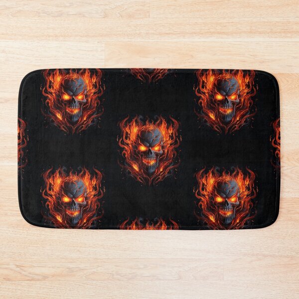 Item preview, Skull fire and flames designed and sold by RodoArtDs.