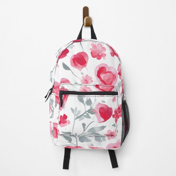 Item preview,  Watercolor Floral Red Heart Seamless Patterns designed and sold by Style2Vie.