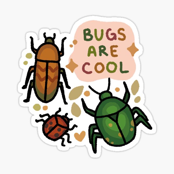 Item preview, bugs are cool designed and sold by Mischa  Makowka.