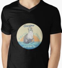 Grappaw-Schutztrupp T-Shirt mit V-Ausschnitt für Männer