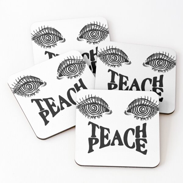 Item preview, Teach Peace Hypnotic eyes  designed and sold by La Loca.