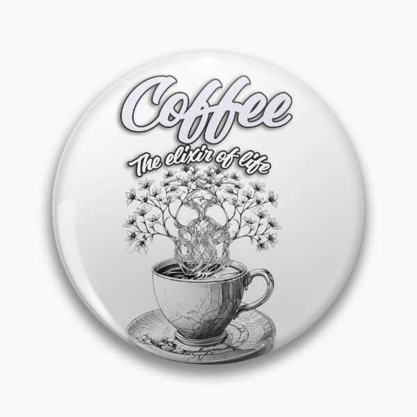Item preview, Coffee - The elixir of life designed and sold by JakeMauiDesign.