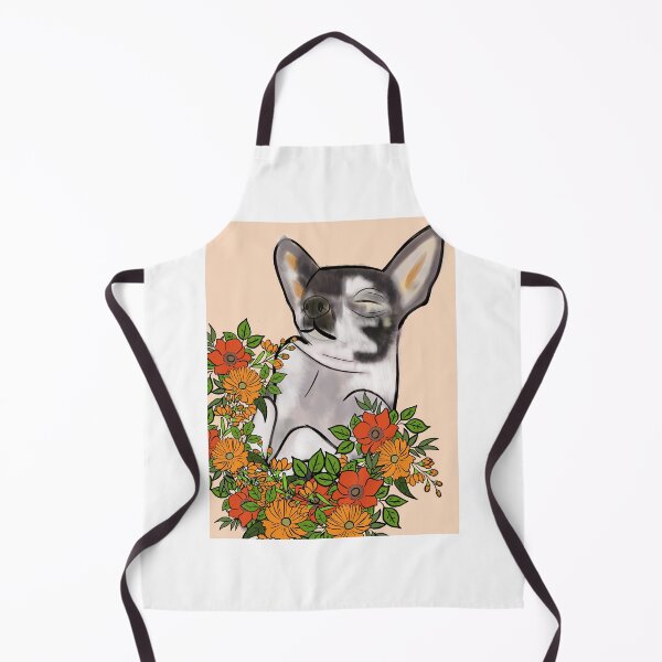 Item preview, Chihuahua in Flowers designed and sold by InkedEdges.