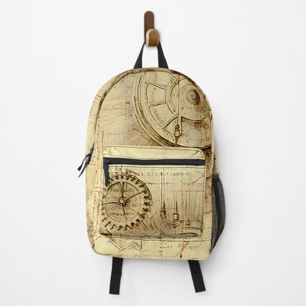 Item preview, Old Gears Drawings and Design on old Manuscript designed and sold by BrandonArtWorld.