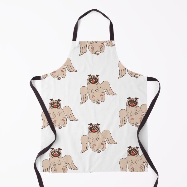 Item preview, Cute Angel Pug designed and sold by khachiche.
