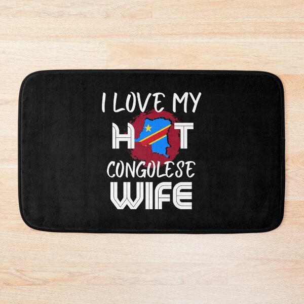 Item preview, I Love My Hot Congolese Wife Husband designed and sold by Furahisha.