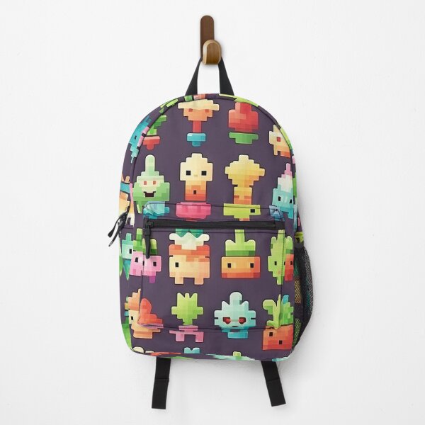 Item preview, Kawaii Cute Pixel Cactus Anime Pattern designed and sold by AeonAcademy.