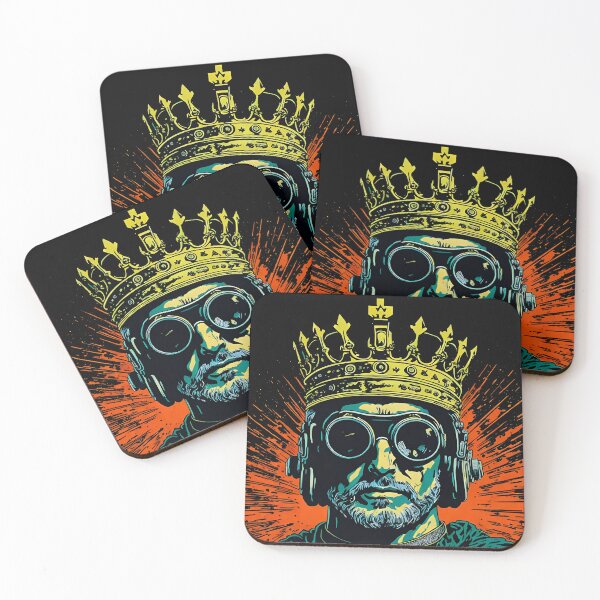 Item preview, King Richard Lionheart in VR goggles designed and sold by KnoClothingCo.