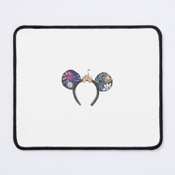 Item preview, Watercolor Minnie Ears: Firework Castle designed and sold by elizabethhomme.