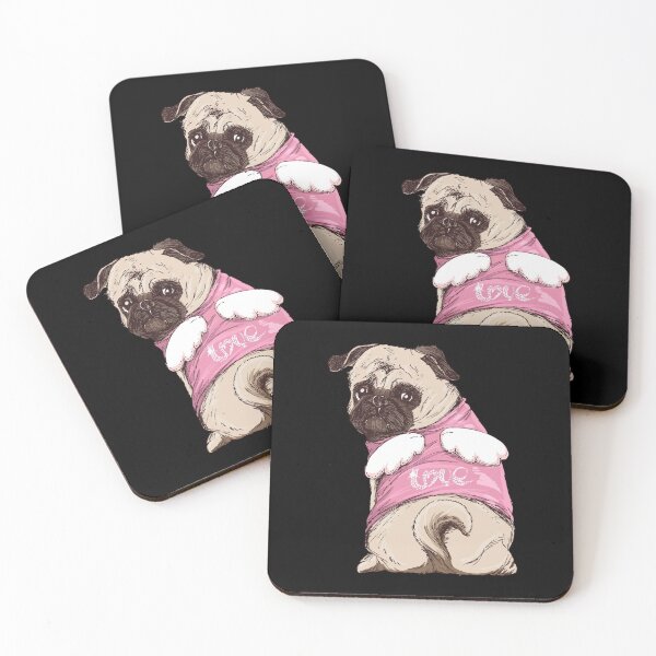 Item preview, Copy of Cute Angel Pug  designed and sold by khachiche.
