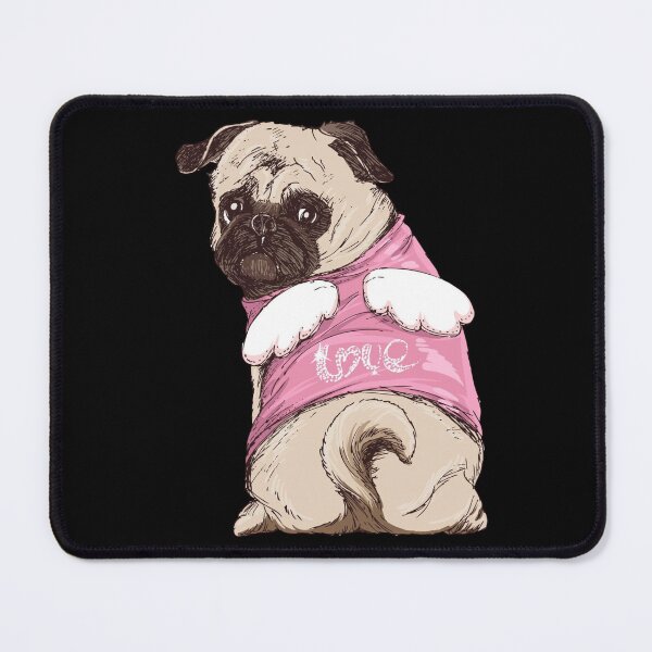Item preview, Copy of Cute Angel Pug designed and sold by khachiche.