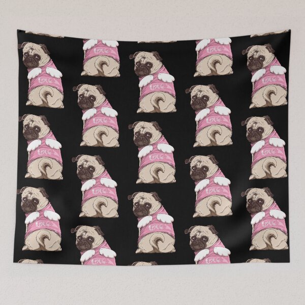 Item preview, Copy of Cute Angel Pug  designed and sold by khachiche.