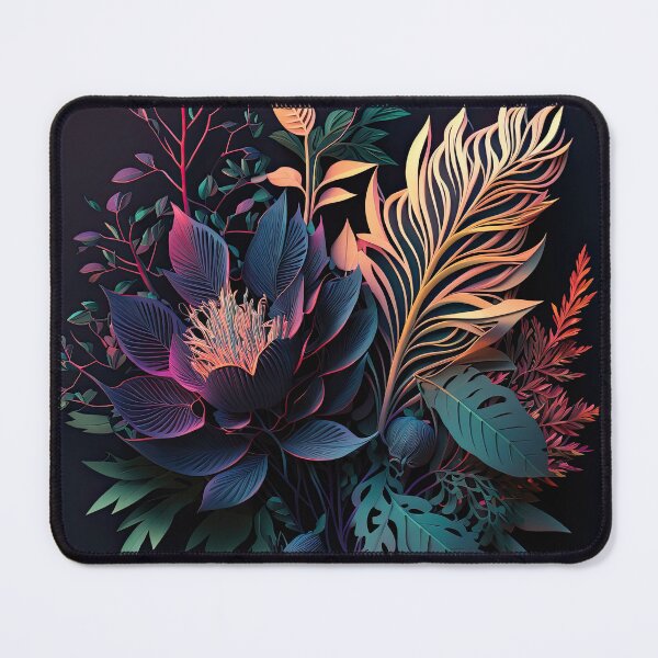 Item preview, Vibrant Papercut Flowers designed and sold by RitaMarat.