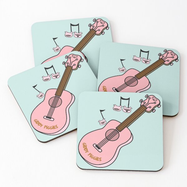 Item preview, Giddy Piggies Pink Ukulele designed and sold by Giddy Piggies.