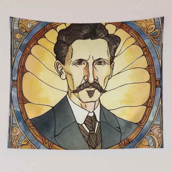 Item preview, George Orwell author designed and sold by ComicsFactory.