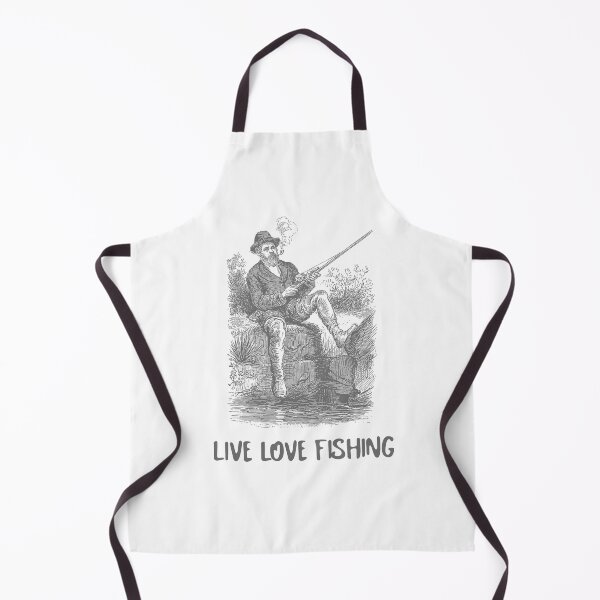 Item preview, live love fishing fisherman vintage designed and sold by RokuCreations.