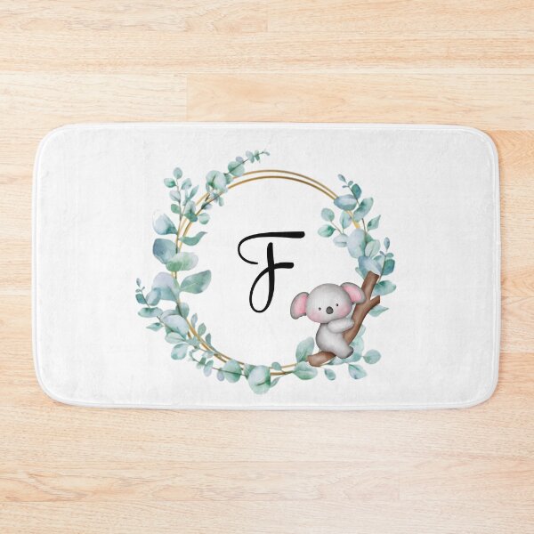Item preview, Monogram Letter F | Koala Design designed and sold by JustSeasons.
