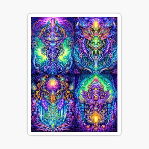 TREE OF LIFE #10 MAGEWAVE BLOOMCORE WIZARDCORE LIGHTFANTASY Sticker