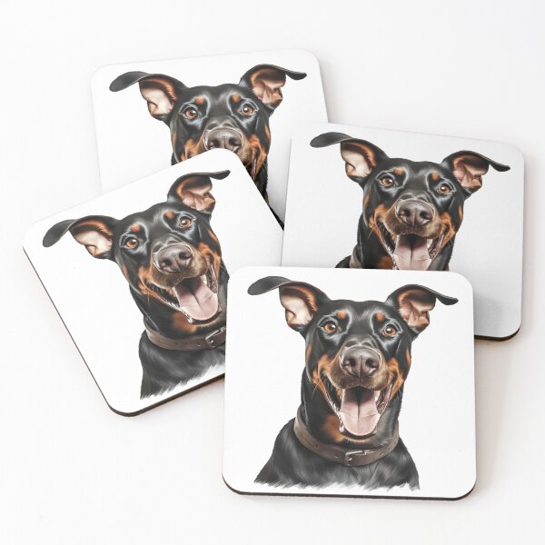 Item preview, Natural Ear Doberman, Doberman Dog Mom Dad designed and sold by MartynGrey.