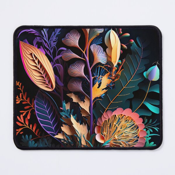 Item preview, Colorful Papercut Flowers designed and sold by RitaMarat.