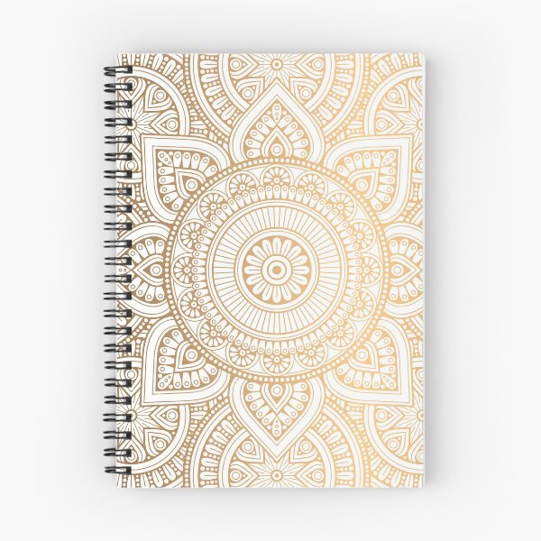Item preview, Gold Mandala Pattern Illustration With White Shimmer designed and sold by Vic Torys ☆.