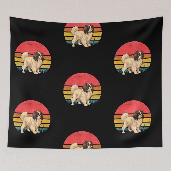 Item preview, Japanese Chin Vintage Retro Sunset designed and sold by rafaeltto.