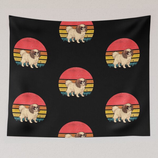 Item preview, Japanese Chin Vintage Retro Sunset designed and sold by rafaeltto.